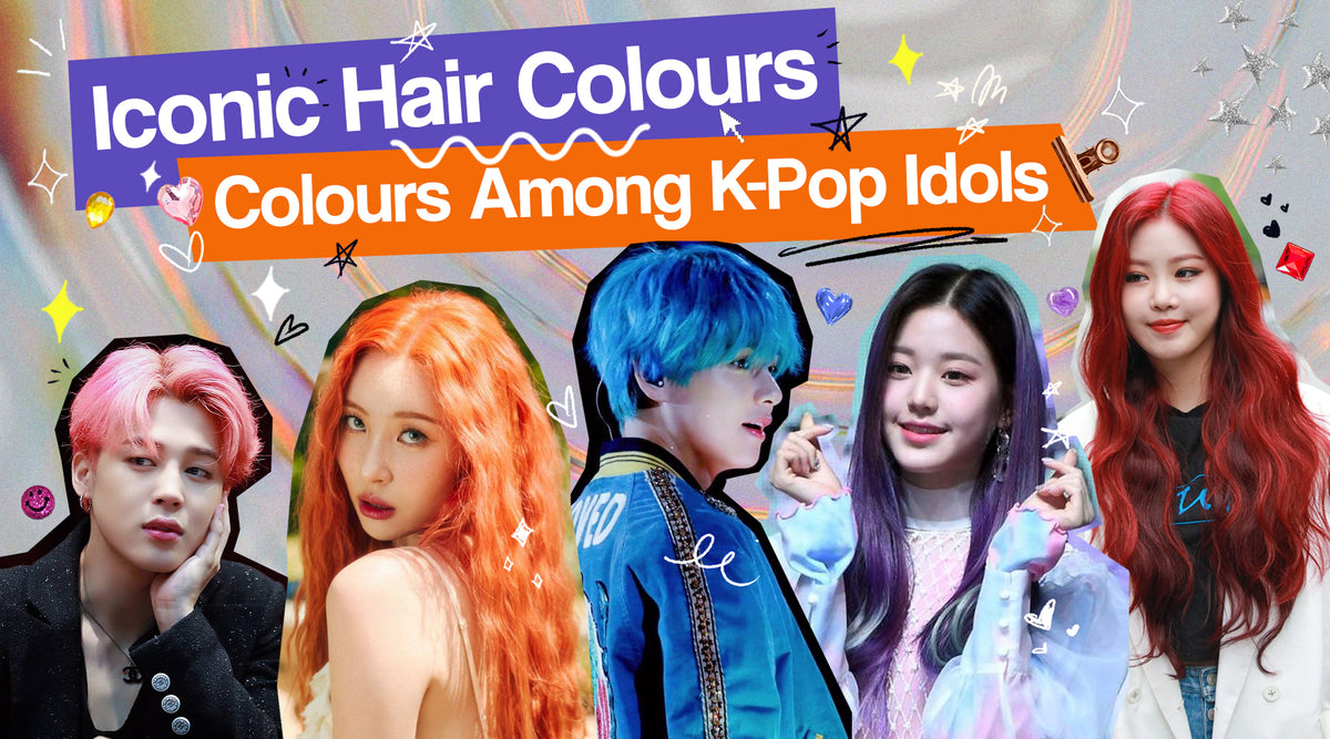 Iconic Hair Colours Among K-Pop Idols