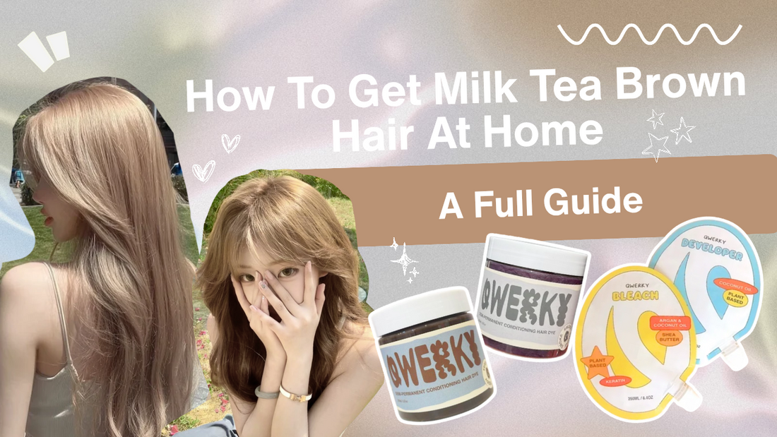 Milk Tea Brown Hair at Home: Here's What You Actually Need