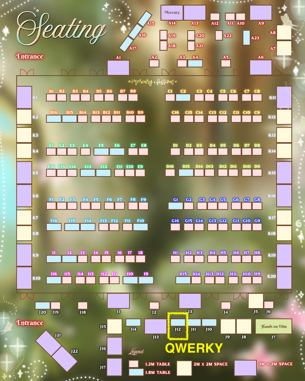 ✨ Mercury Fest Nov 2025 : Tinsel Bookings ✨