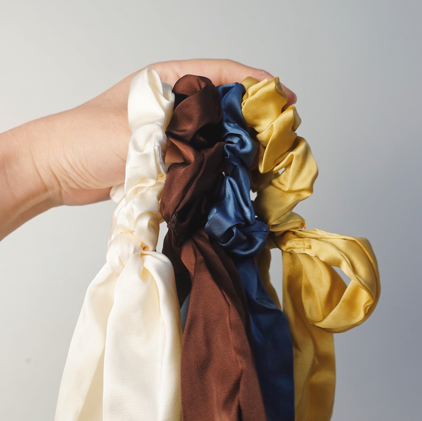 Ribbon Scrunchies - Qwerky Colour