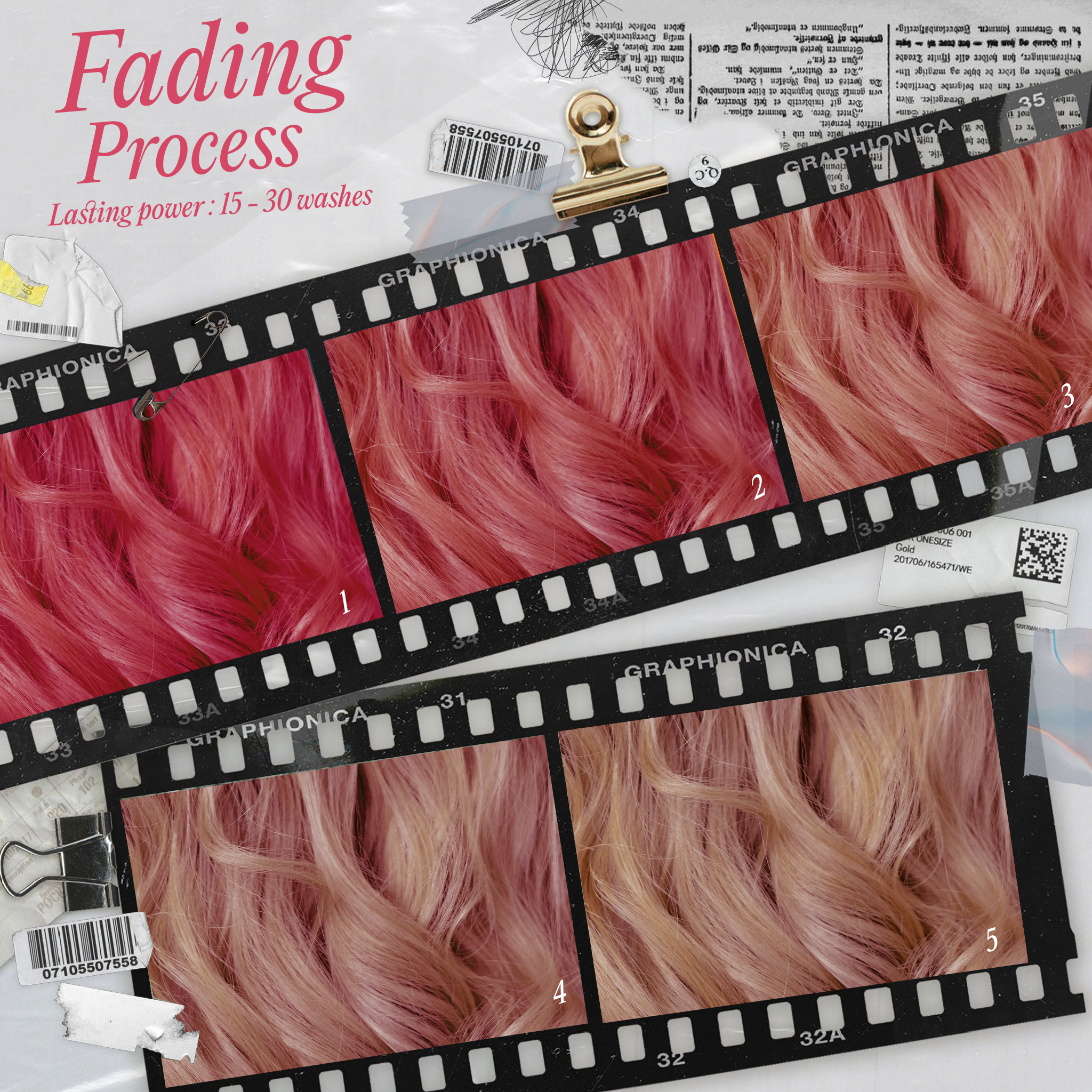 Apricot Light Pink Mixology Look - Qwerky Colour