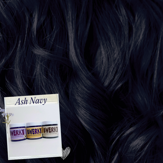 Ash Navy Look - Qwerky Colour