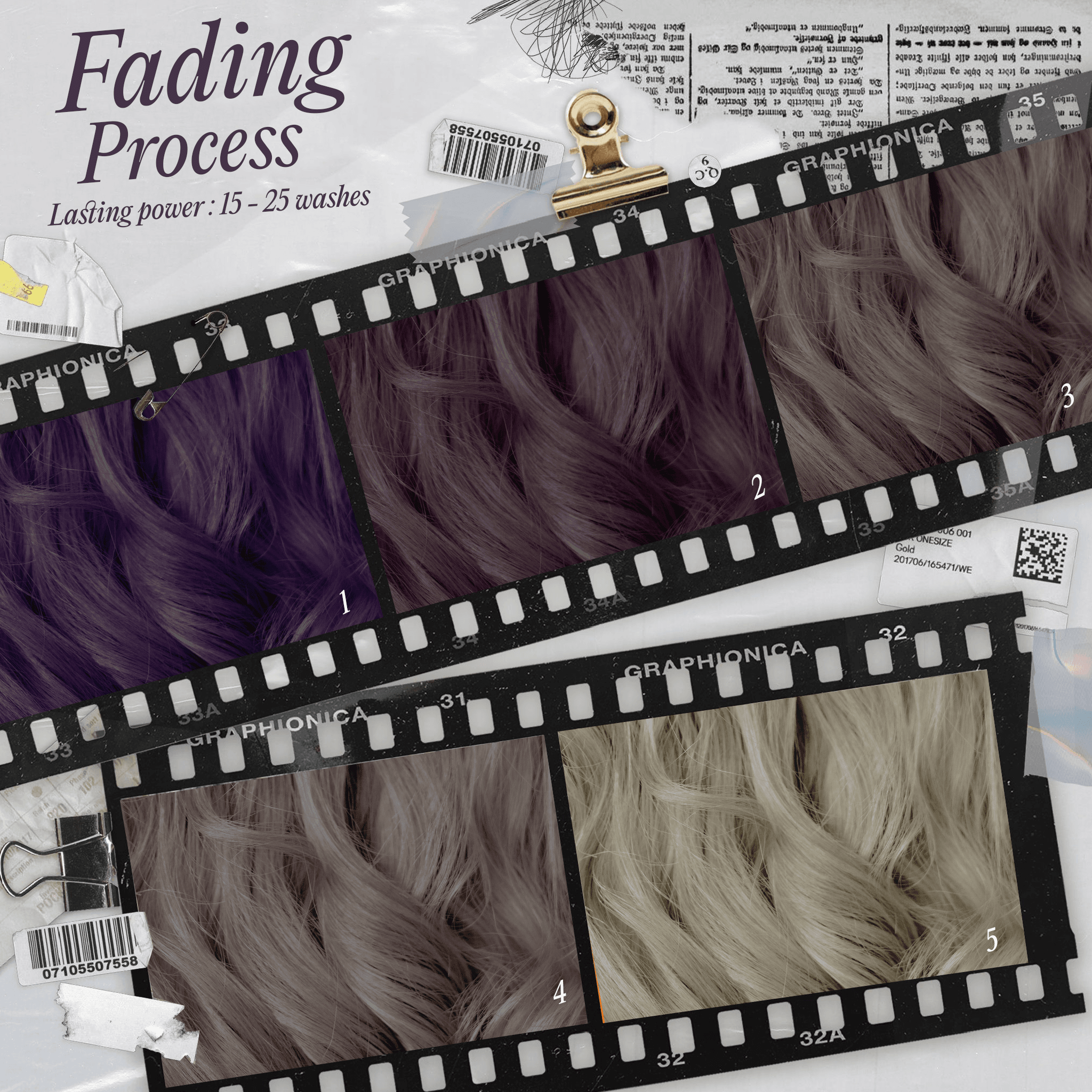 Ash Purple Look - Qwerky Colour