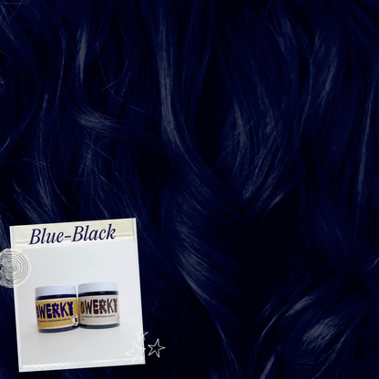 Dark Blue Black Look - Qwerky Colour