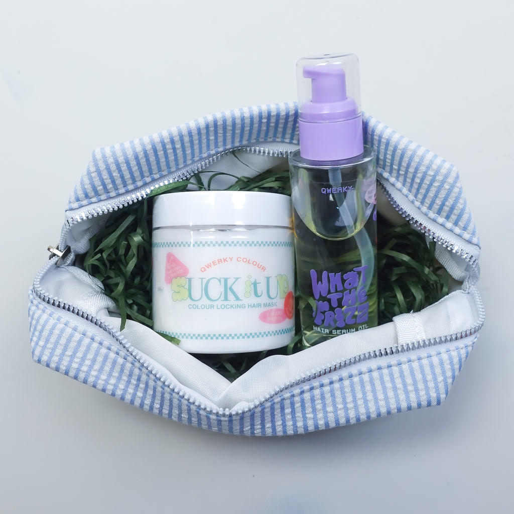 🎄 Qwerky Christmas Hydration Bundle (Limited Edition) — Hair Mask and Serum Oil - Qwerky Colour