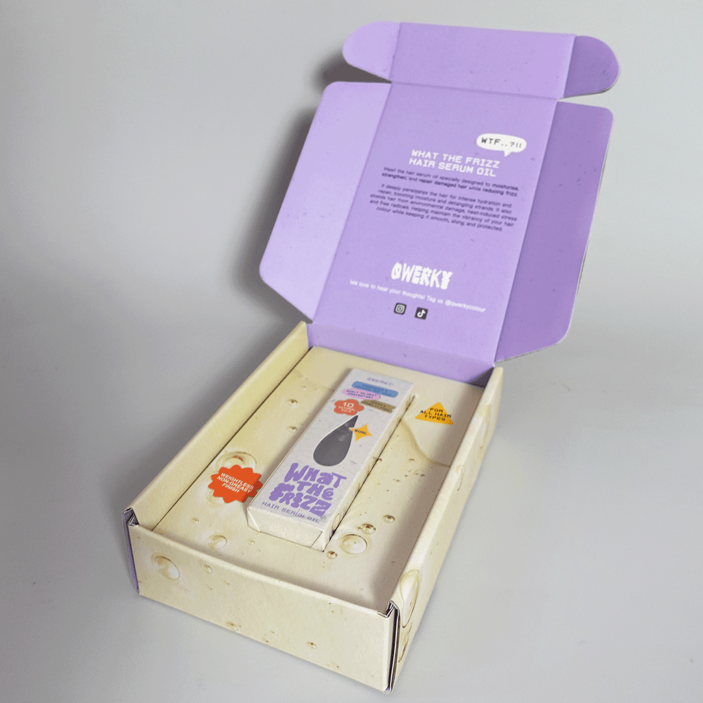 Sample Size — What The Frizz Hair Serum Oil (5ml) - Qwerky Colour