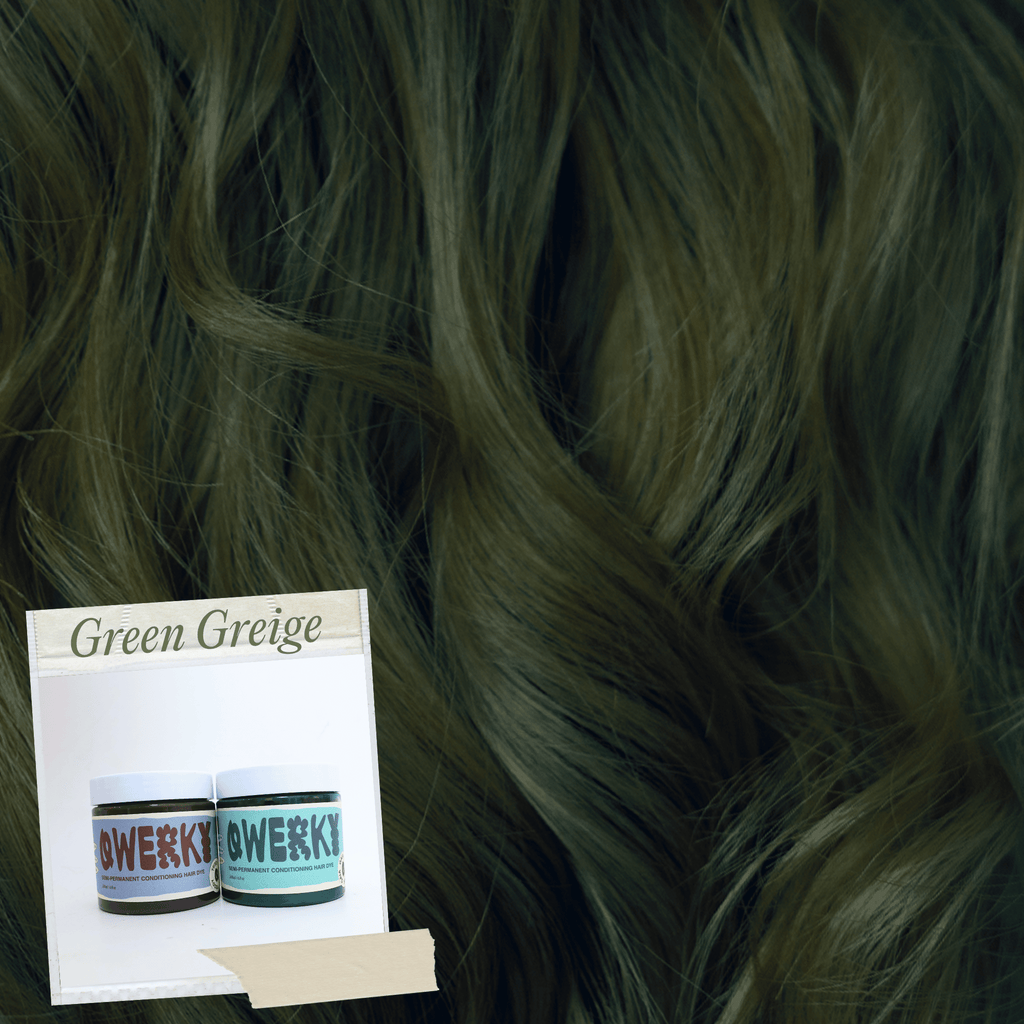 Green Greige Mixology Look - Qwerky Colour