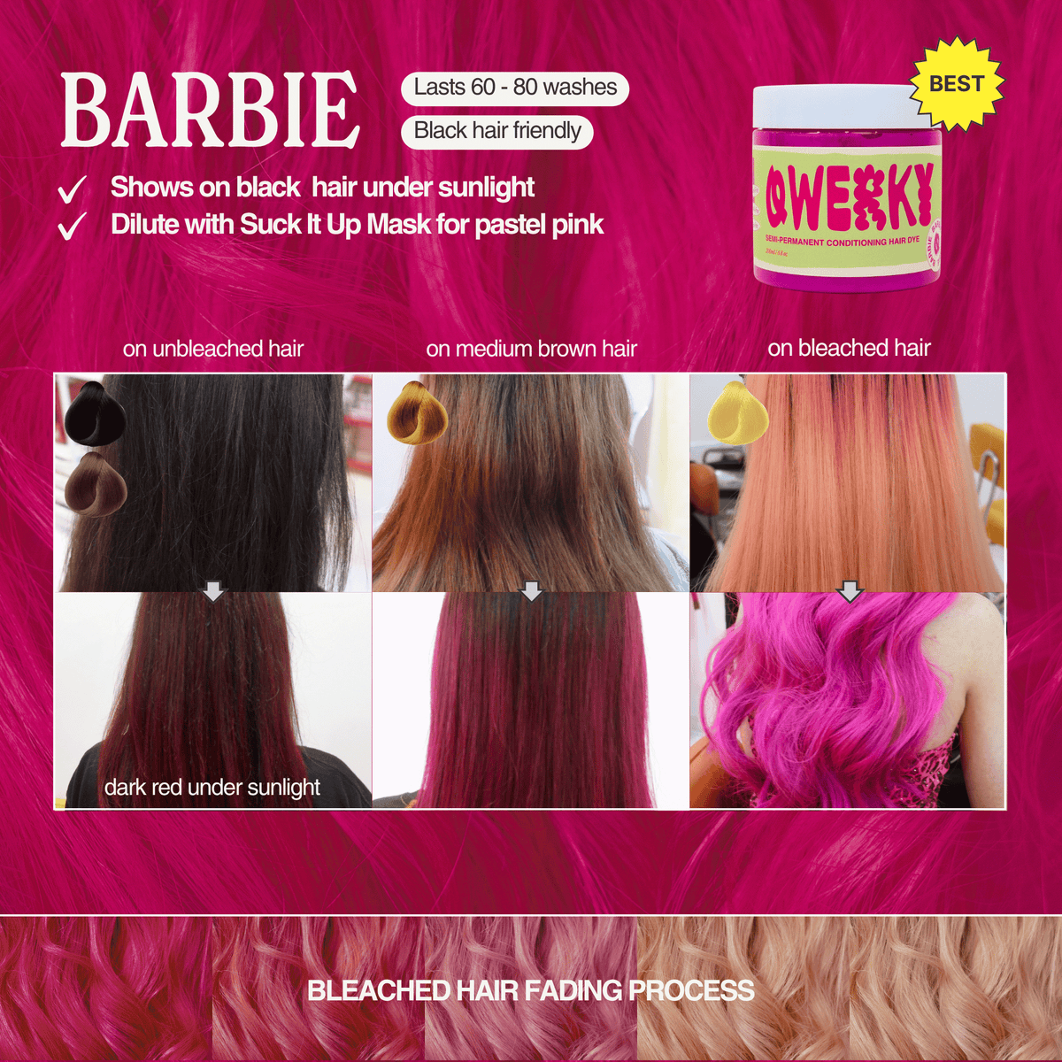 Semi-Permanent Conditioning Dye 200ml