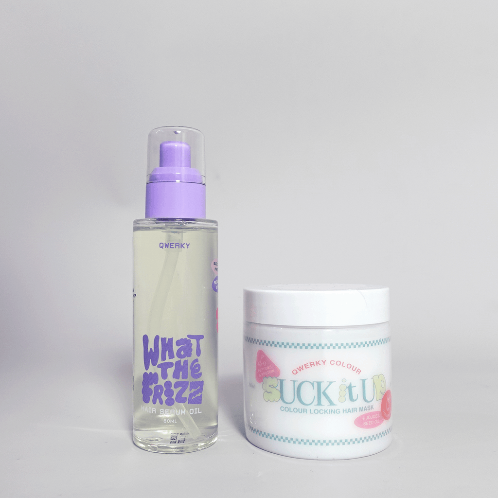 Hydration Bundle: Hair Mask and Serum Oil - Qwerky Colour
