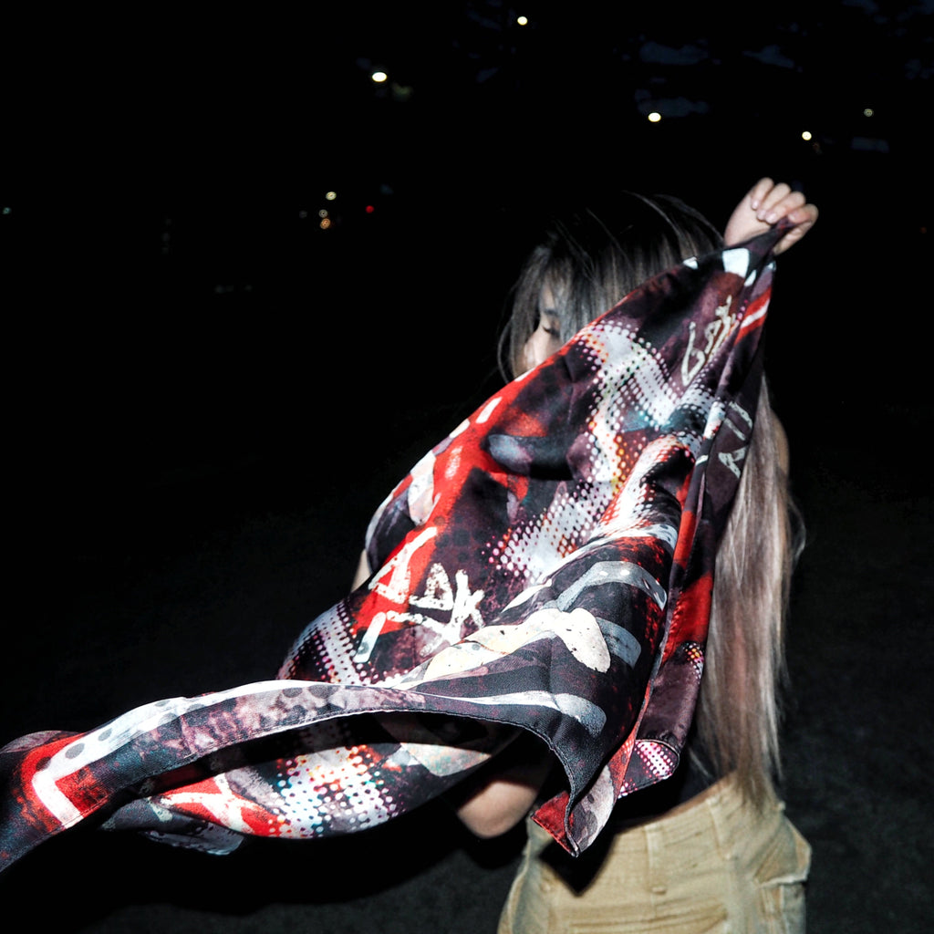 Walking Red Flag Bandana