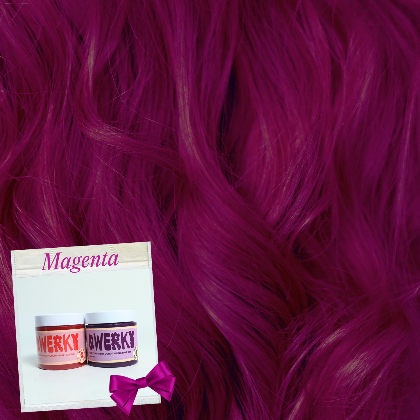 Magenta Purple Red Mixology Look