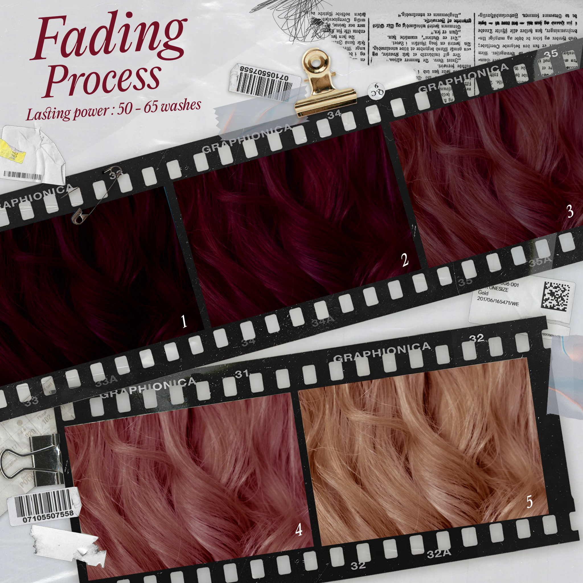 Mahogany Black Red Mixology Look - Qwerky Colour