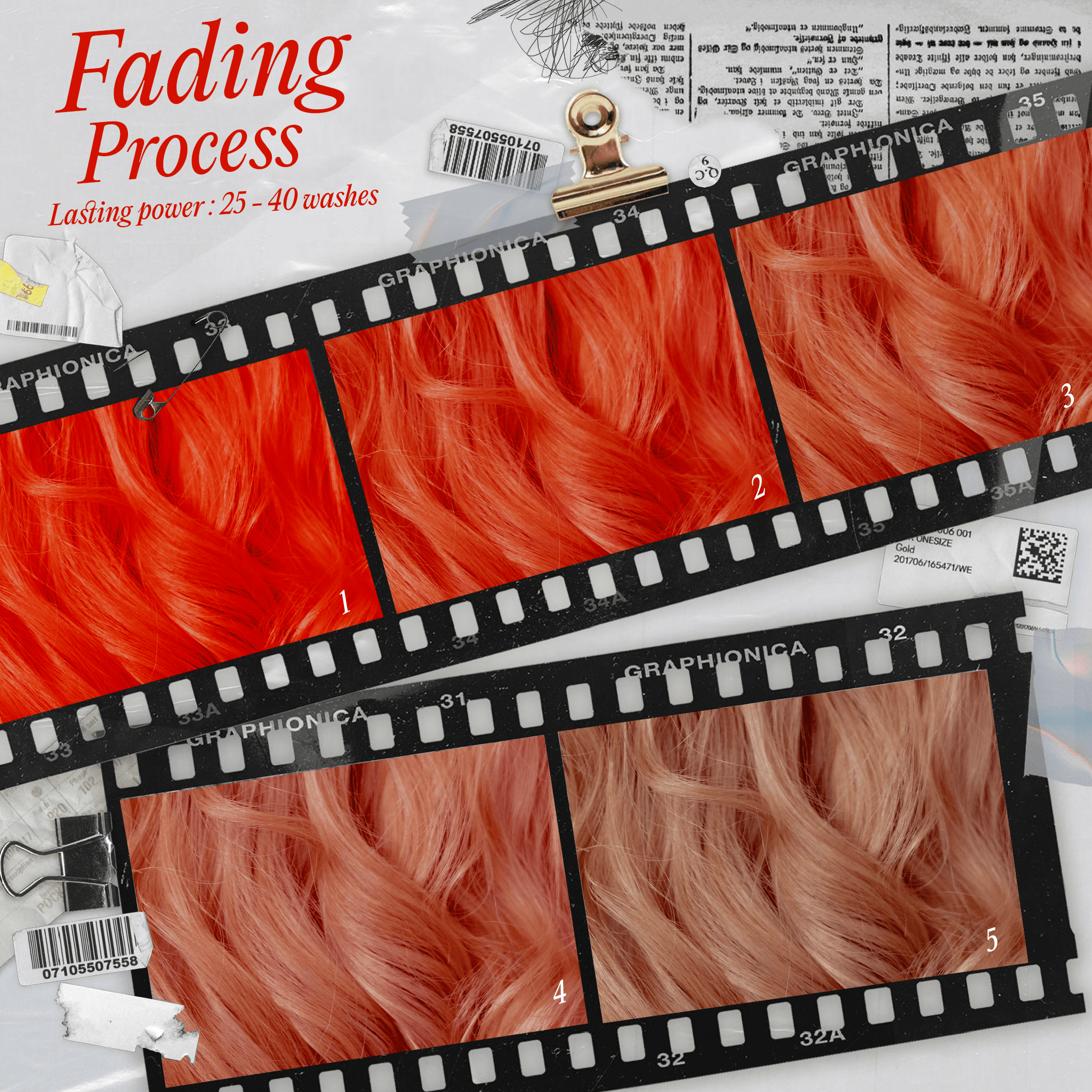 Neon Coral Look - Qwerky Colour