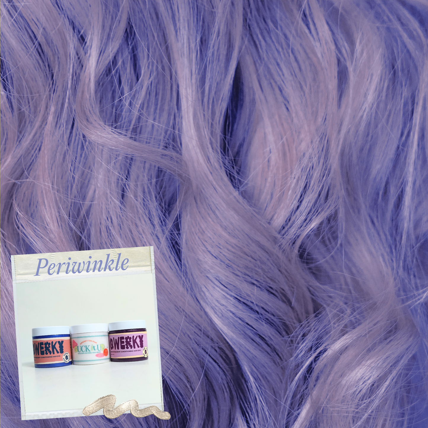 Periwinkle Pastel Purple Blue Mixology Look