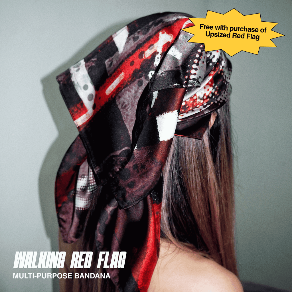 Walking Red Flag Bandana