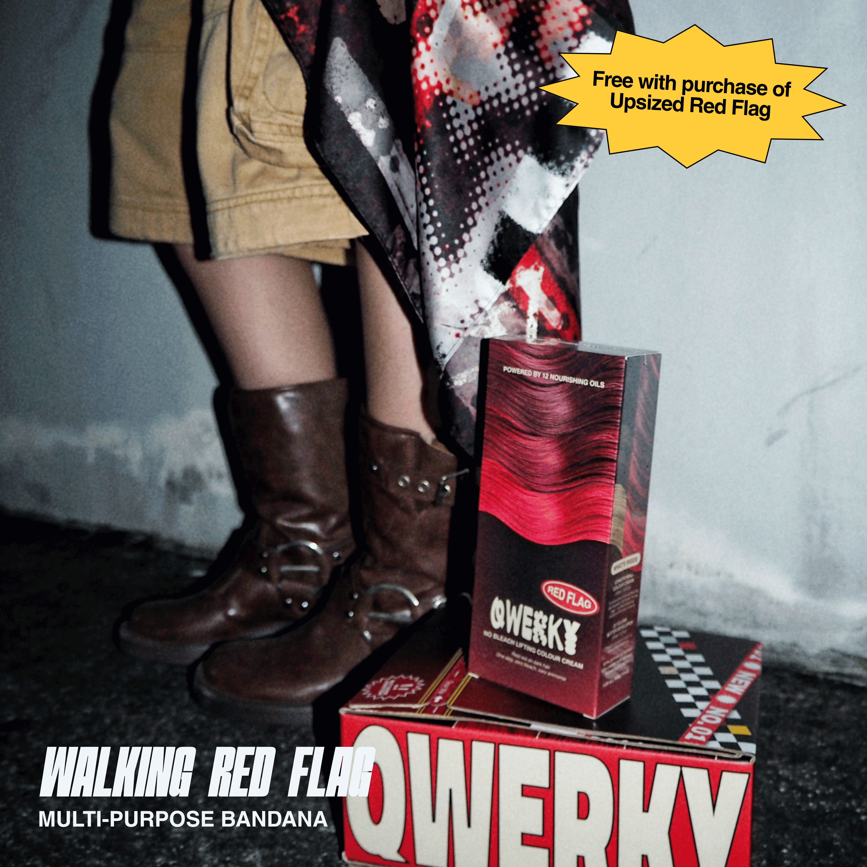 Red Flag No Bleach Lifting Colour Cream