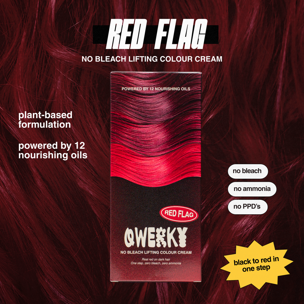 Red Flag No Bleach Lifting Colour Cream - Qwerky Colour