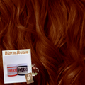 Dark Warm Brown Copper Hair - Qwerky Colour