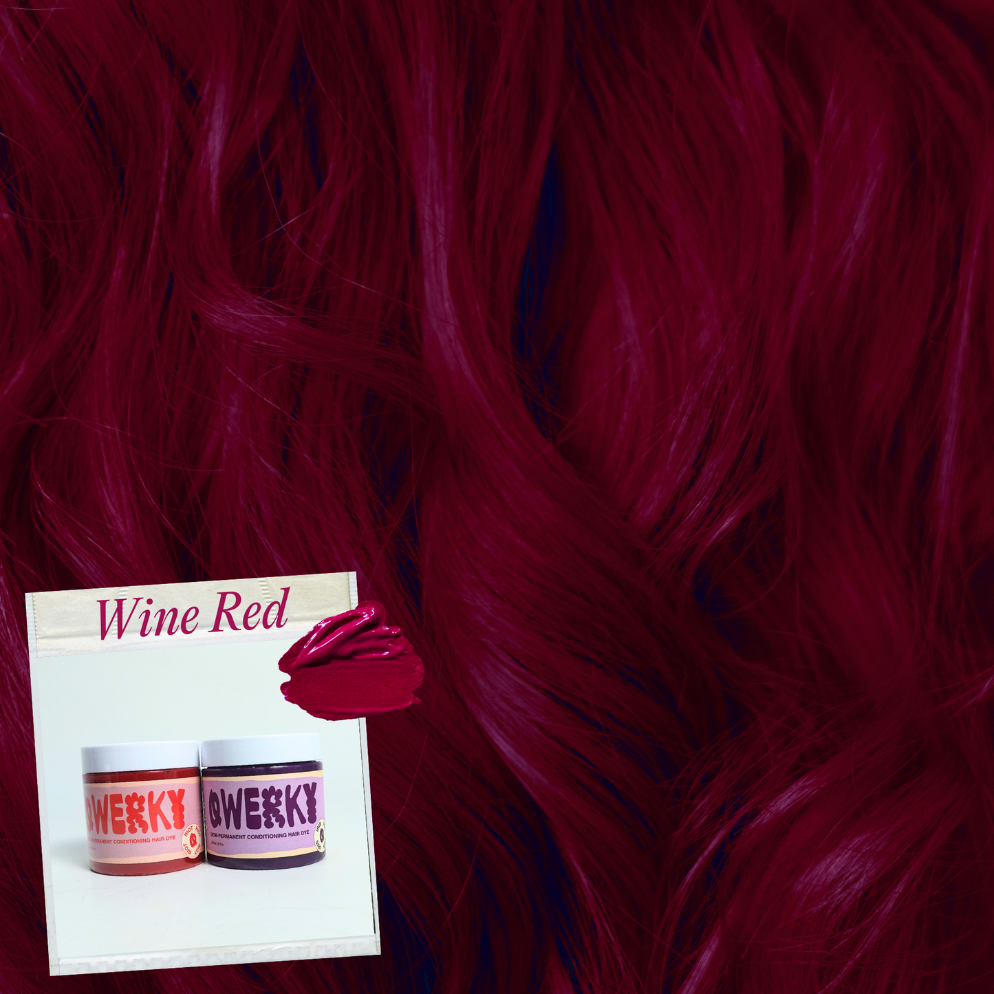 Wine Red  Dark Purple Red Mixology Look