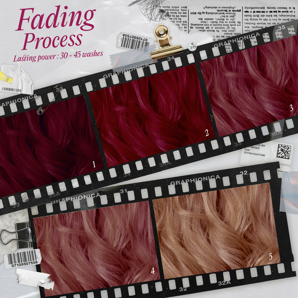 Wine Red  Dark Purple Red Mixology Look - Qwerky Colour