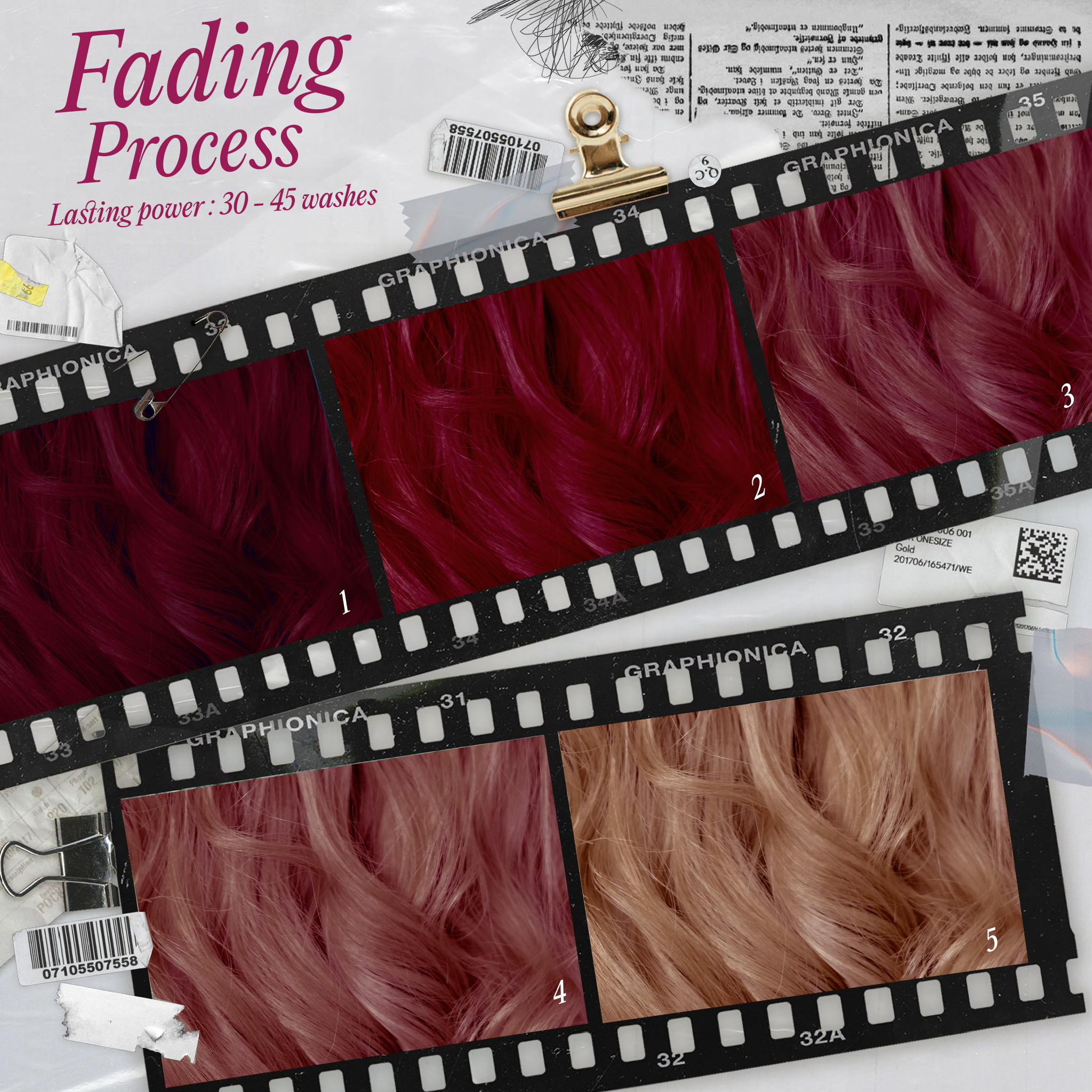 Wine Red  Dark Purple Red Mixology Look - Qwerky Colour