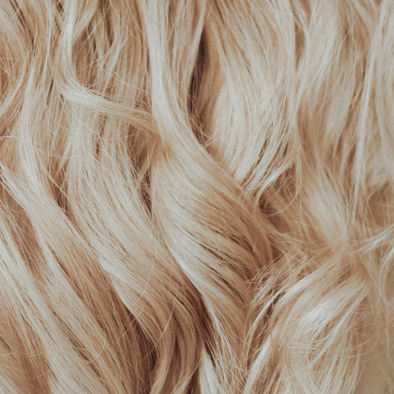 Light bleached hair — starting tone level 9-10