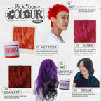Non-Damaging Semi-Permanent Hair Dyes 100ml - Qwerky Colour