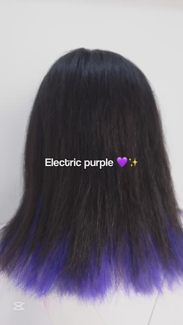 Electric Purple Mixology Look