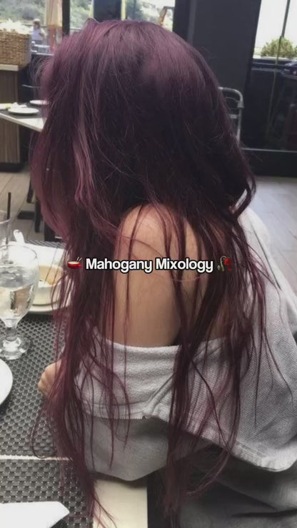 Mahogany Black Red Mixology Look