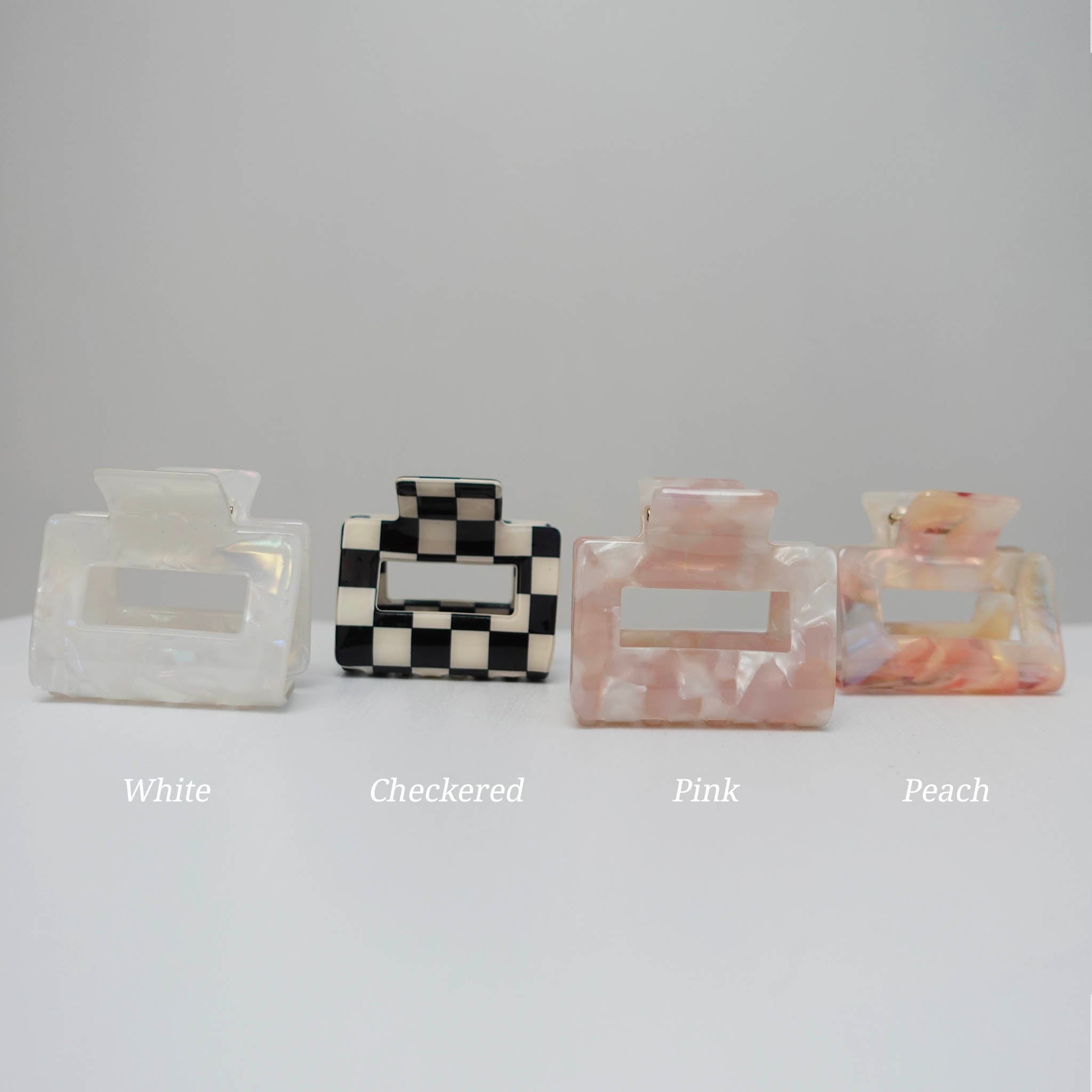 Cubic Claw Clip - Qwerky Colour