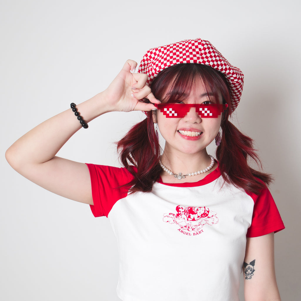 Check Please Beret - Qwerky Colour