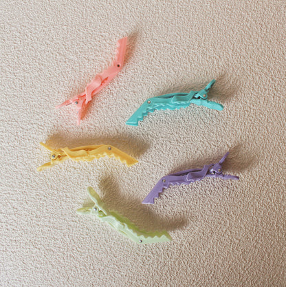 Pastel Alligator Clips - Qwerky Colour