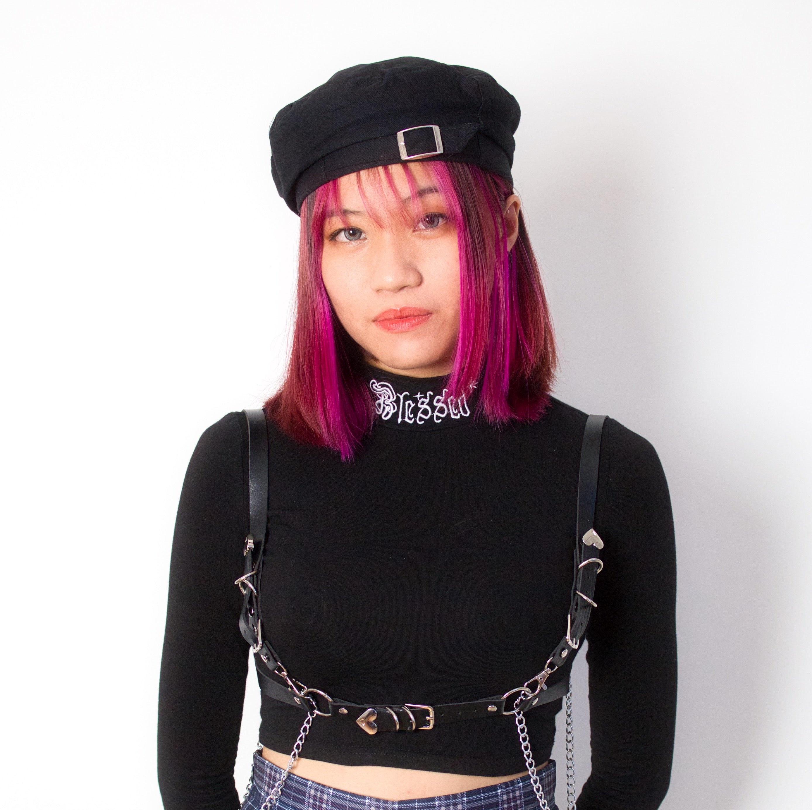 Buckle Up Beret - Qwerky Colour