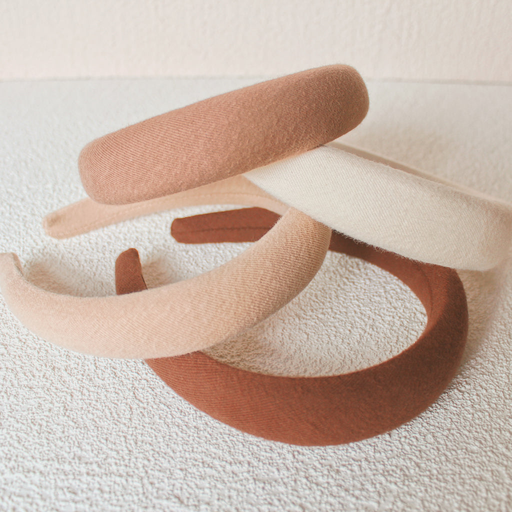 The Grace Puffy Headbands - Qwerky Colour