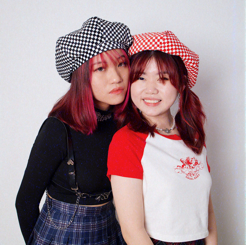 Check Please Beret - Qwerky Colour