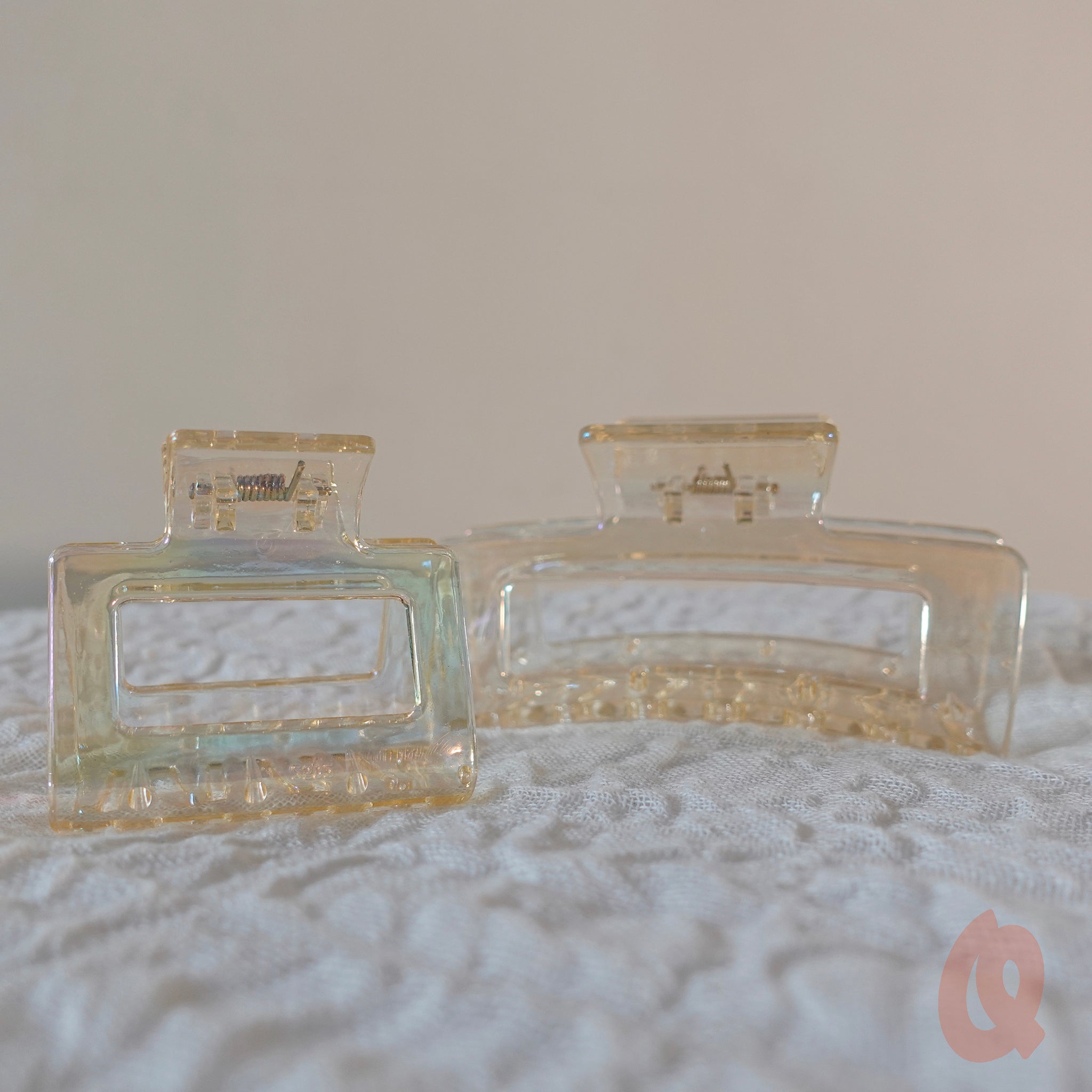 Prismatic Claw Clips - Qwerky Colour