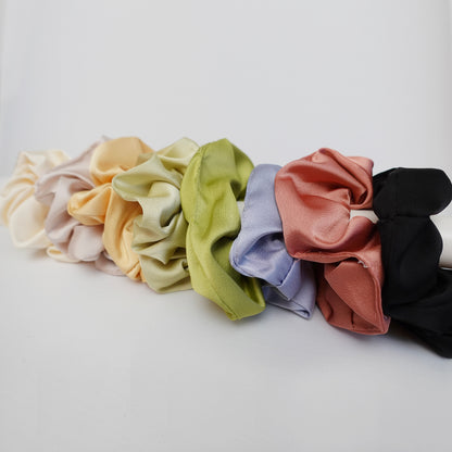 Satin Scrunchies - Qwerky Colour