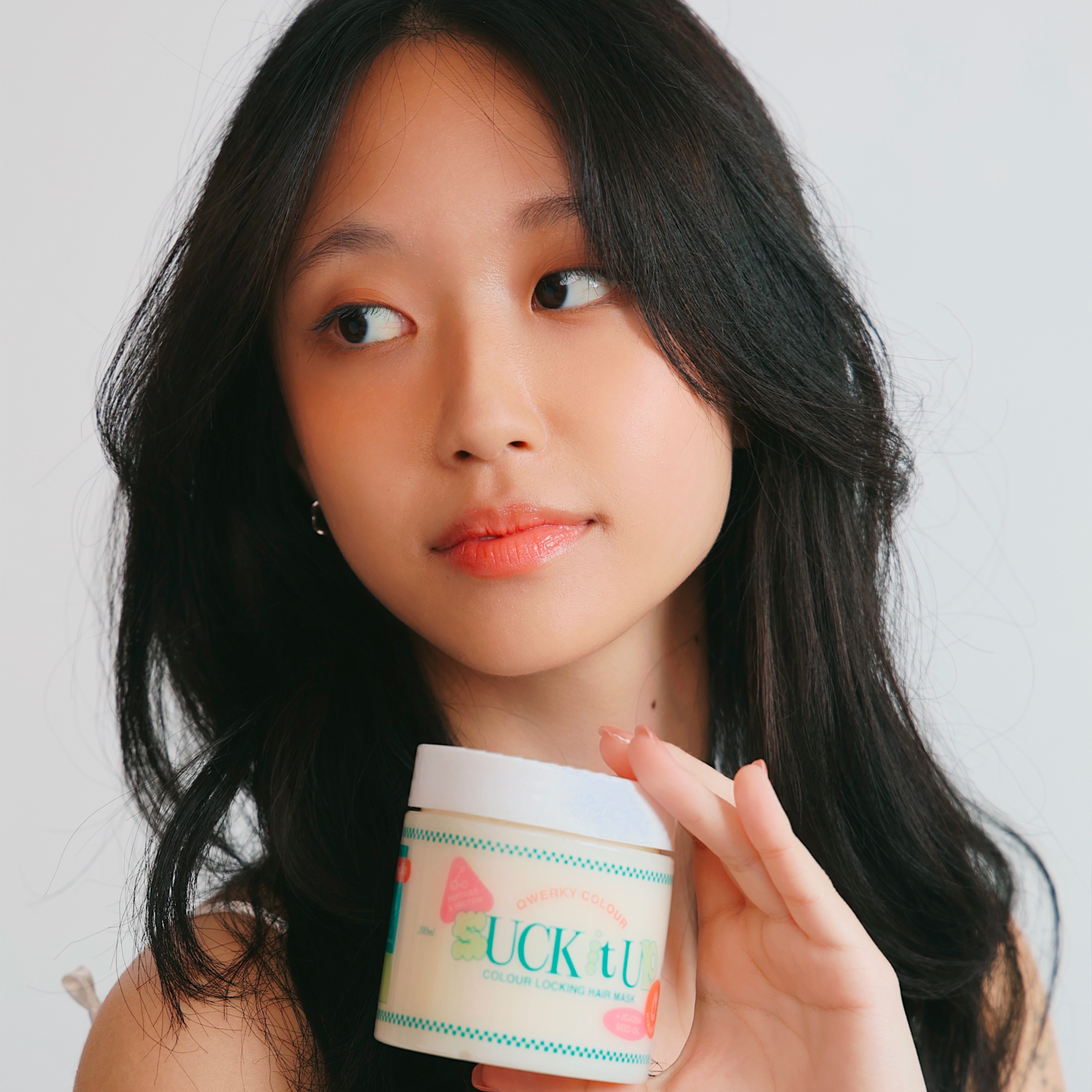 Suck It Up Colour Locking Hair Mask - Qwerky Colour