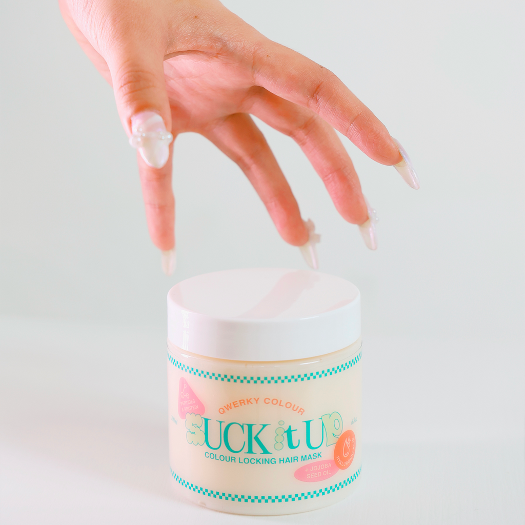 Suck It Up Colour Locking Hair Mask - Qwerky Colour
